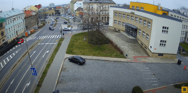 Kroměříž Husovo náměstí