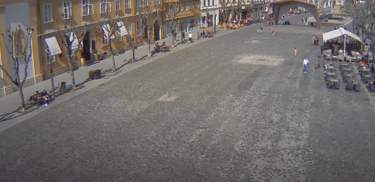 trenčín Mierové námestie