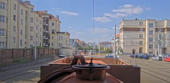 praha mazačka tram