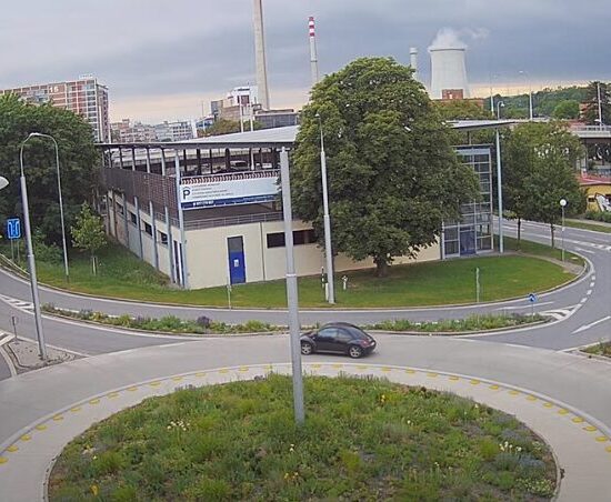 zlín kruhový objezd vodní ulice