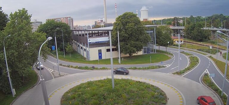 zlín kruhový objezd vodní ulice