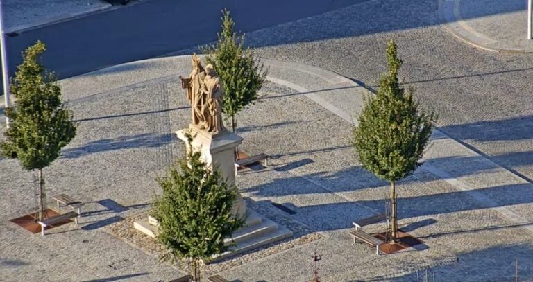 třebíč pohled z městské věže